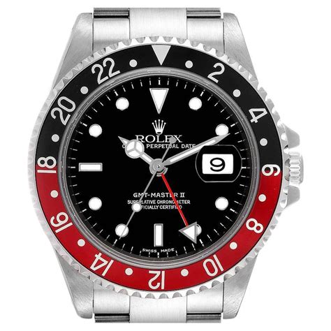 rolex negro y rojo|Rolex GMT.